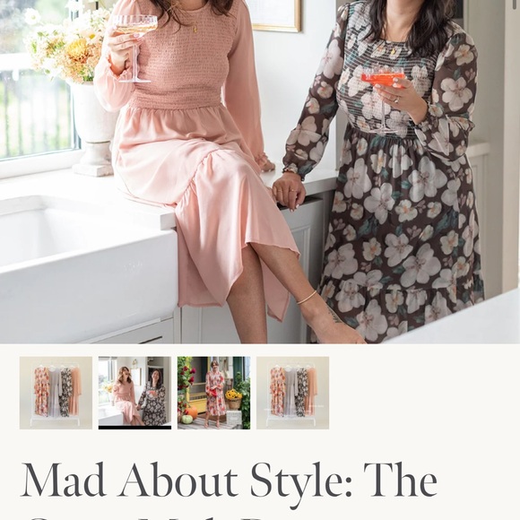 NWT Mad About Style: The Grace Midi Dress for The Jilly Box - Picture 2 of 6